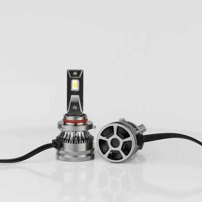 V15 High Power 3000K Yellow Dual Color H4 3570 Car Auto Headlight Bulb C6 4500lm 60W 9005 H7 H11 LED Headlight Fog Light