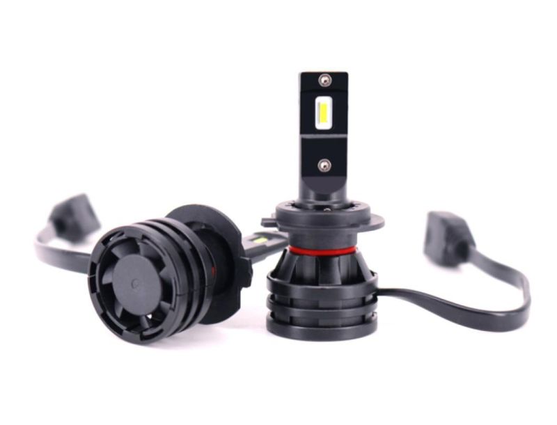 Customize 8000lumen 26W Fan 6000K 3800K 3000K H4 LED Car Light Bulb H3 H11 9005 9006 880 H7 LED M2 H7 H4 LED Headlight