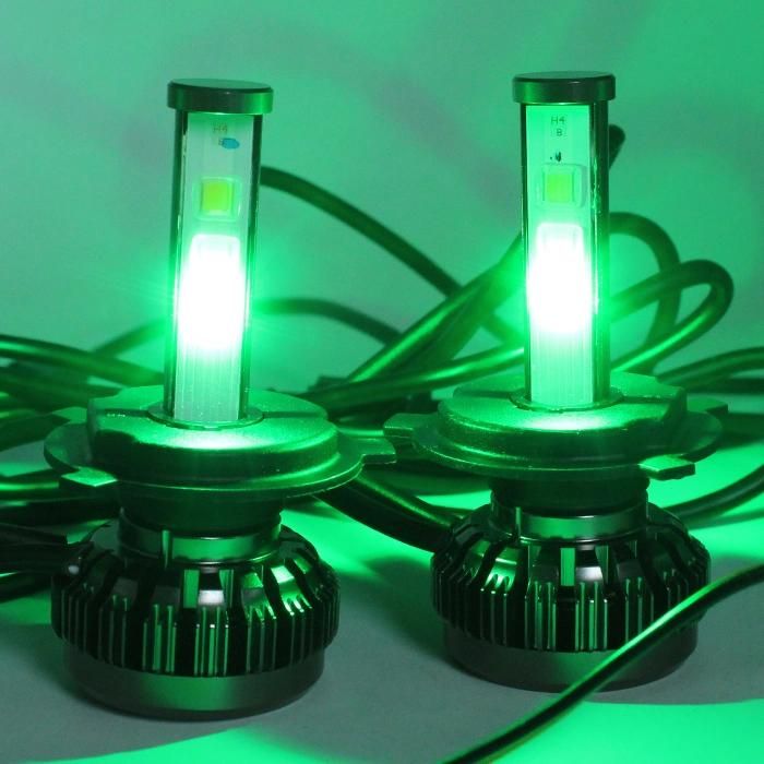 Multi Color 36W 4000lm RGB LED Headlight with Phone APP