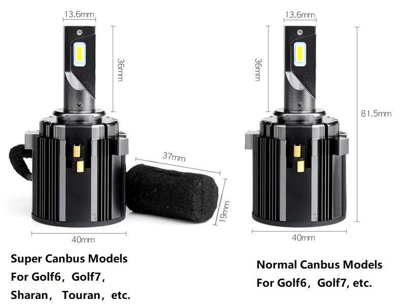 Touran L Sharan Scirocco Golf 7 Special Low Beam Headlight LED Headlight Headlight Decoding Low Beam Light Bulb