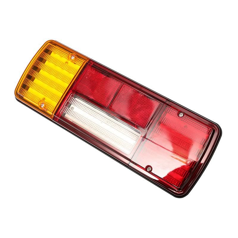 Rear Combination Trailer Lamp with Number Plate Light + Reverse Light