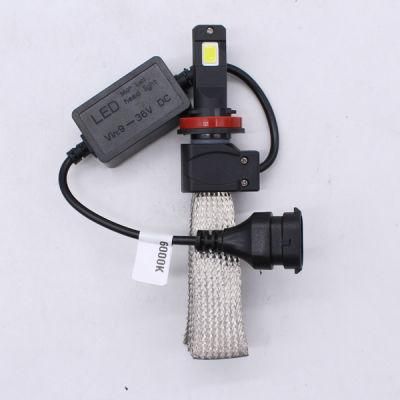 50W Fanless LED Auto Car Headlight