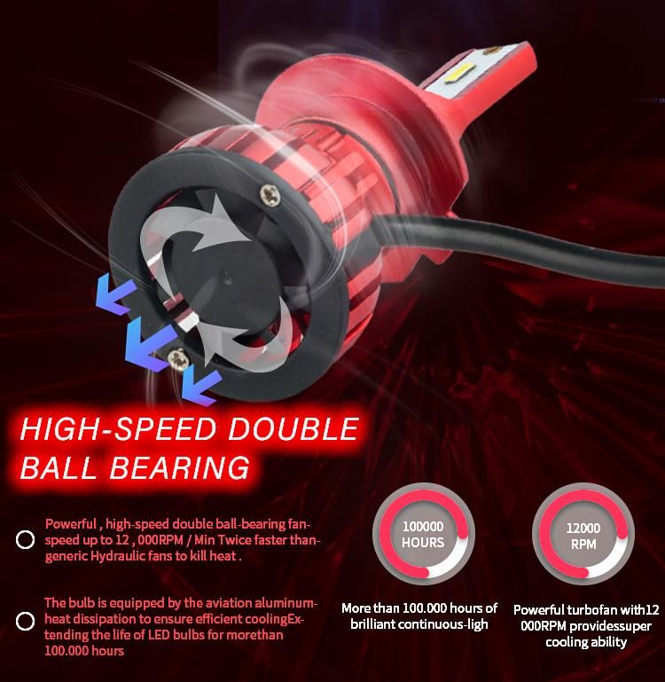 V11n High Power Super Bright Low Beam LED Headlight Bulbs 9006 LED Bulbs Auto Car Headlight