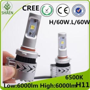 Super Bright Car LED Headlight H11 H/L 60W 6000lm