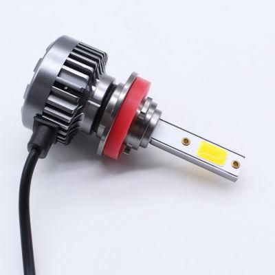 Yellow S2 COB 4000lm H13 H4 H7 Fog Auto LED Headlight Bulbs