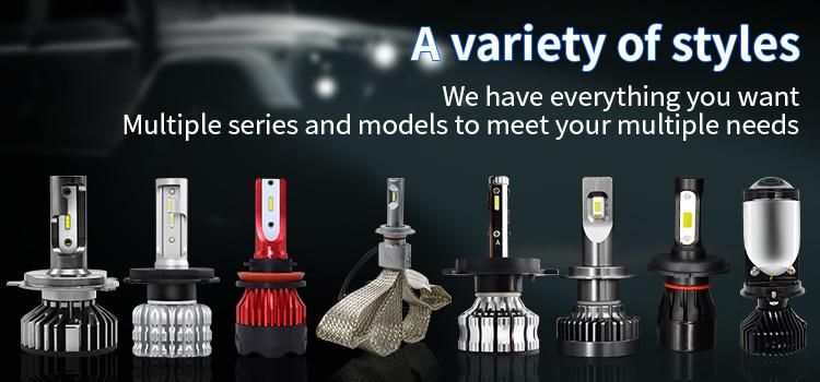 High Power 90W 20000lm Auto Bulb Zes, H4 H7 H11 H13 9004 9005 9006 9007 9012 M5 Car LED Headlight