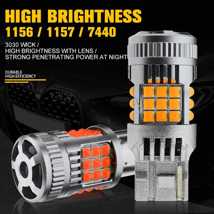 2021 New 1156 Ba15s 1157 Bay15D 35SMD 3030 LED Replacement Bulbs Brake Turn Signal with Super Bright Car Light Auto Lighting 29W