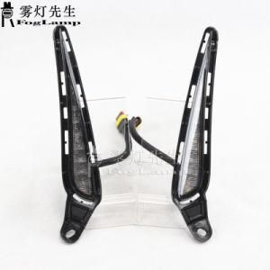 Front Bumper Lamp Turn Signal Function LED DRL Fog Light Harness Set for Toyota Vitz 2016 2017 2018