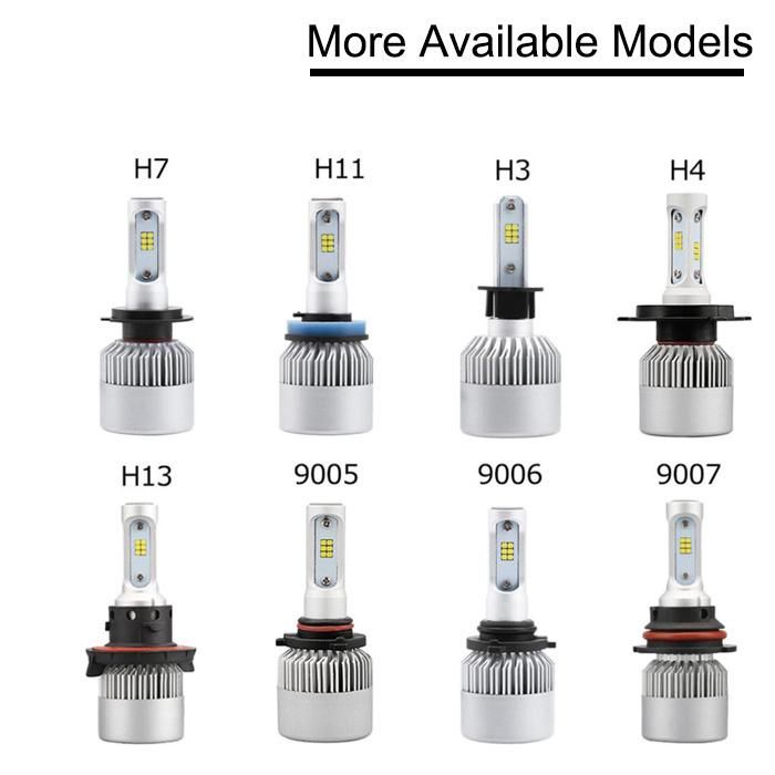 Lightech Csp Bulb H1 H3 9005 9012 Fog LED Headlight S2 S5