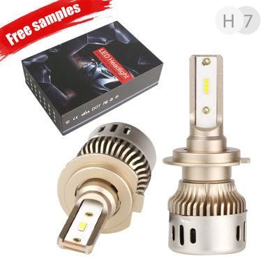 Wholesale Car Lights 48W 6500lm Car High Beam H1 H4 H7 9005 9006 12V-32V 6000K LED Car Headlight