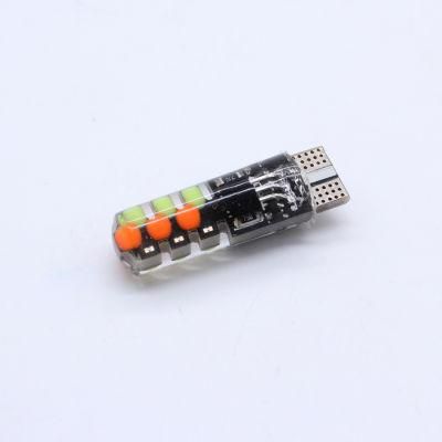 Lightech Hot Sale DC 12V/24V T10 5050SMD T10 LED Light RGB IR Color Changing T10