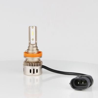 2021 New Arrival LED Car Headlight 6500lm 48W Mini COB 6000K H7 Car Light Bulbs Headlight