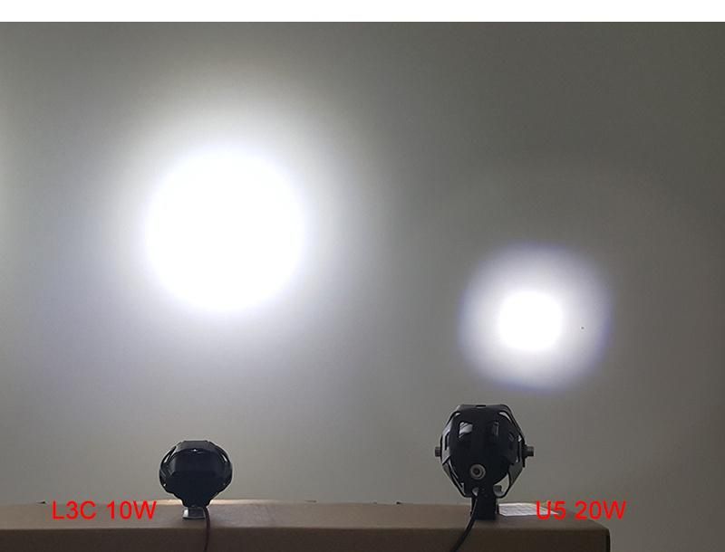 Waterproof Headlight LED Fog Auto Car Driving Work Lights for Motorcycle Offroad Jeep Wrangler Atvs