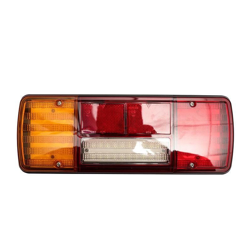 Rear Combination Trailer Lamp with Number Plate Light + Reverse Light