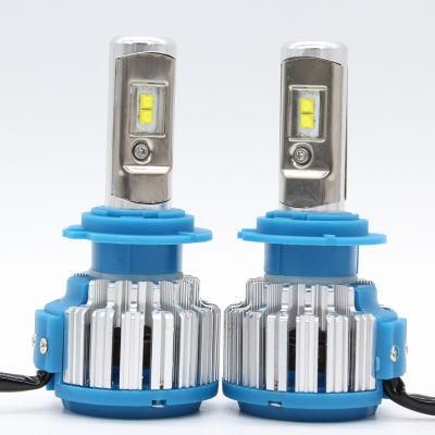 Super Bright Car LED Auto Part T1 H7 40W 4200lm Car LED Headlight