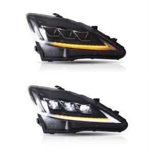 Factory Car Headlight for Lexus Is250 2006-2012 LED Head Lamp Plug and Play for Is300 Is350 with Sequential Signal
