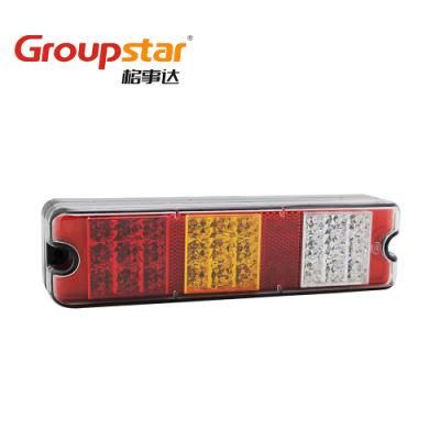 Car LED Manufacturer E- Mark 12V 24V Trailer Forklift Stop Turn Signal Truck LED Combination Tail Lights