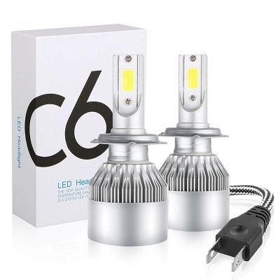 Panduk C6 H1LED Headlight Hulbs H7 LED Car Lights 6000K 72W 12V 24V 8000lm Auto Headlamps