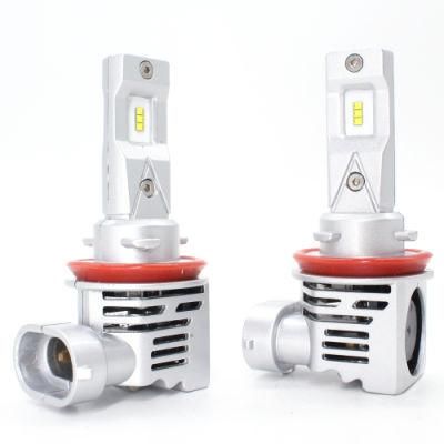 Mini M2 Zes Chip M3 50W 16000 Lumen 9006 9012 H4 H11 H7 H15 Auto Car Light LED Headlights