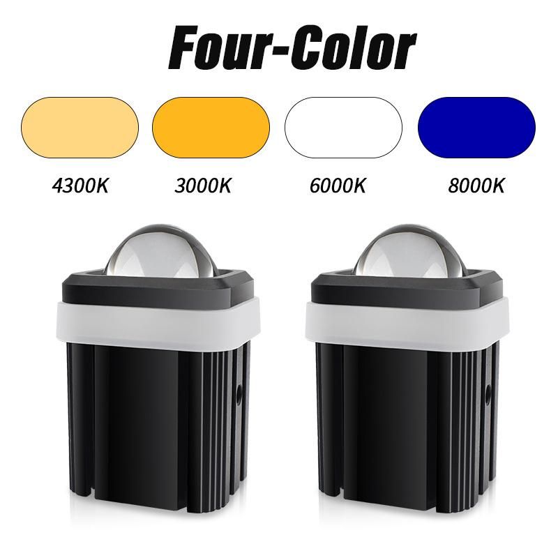 High Power New Mini Lp13 3570 Chip 35W Motorcycle LED Light White/Yellow/Blue/White-Yellow Four Color for Motorcycle