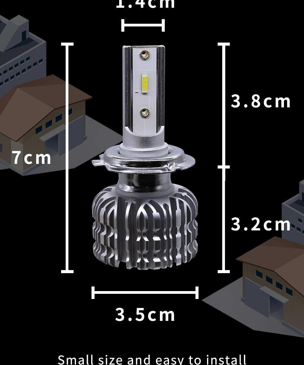 K1 Automotive LED Car Light H1 H3 H7 H8 H9 H11 Auto LED Headlights
