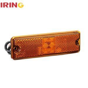 10-30V LED Amber Retangular Clearance Side Marker Light for Truck Trailer (LCL1150A)