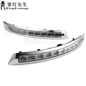 2PCS Daytime Running Lights LED Dynamic Turn Signal Light Blinker for Volvo Xc90 2007-2013 Lamp Turn Signal Fog Lamp