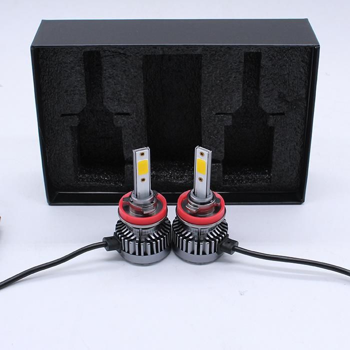 Auto LED Car Headlight H1 H7 H11 H4 9005 9006 Headlight Harley Daymaker 3000K Yellow