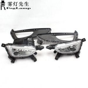 for Hyundai Tucson 2016 2017 2018 Fog Lamp Car Front Bumper Grille Signal Lamp Driving Fog Lights Assembly