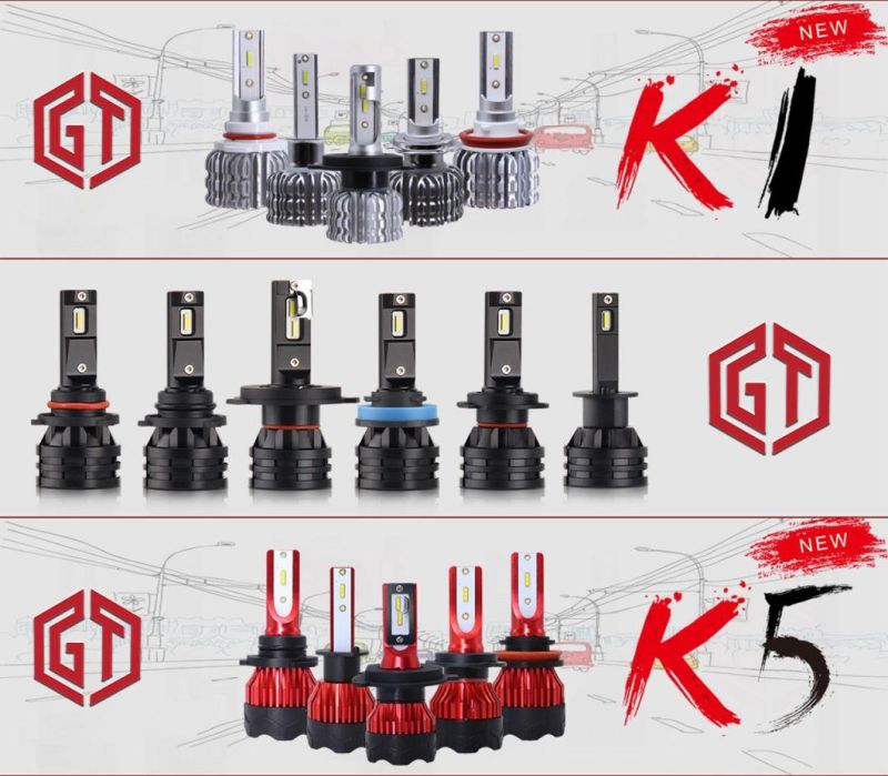 LED Car Headlight H7 H4 H11 H1 9005 9006 72W 12000lm/Pair Turbo LED Bulbs Csp Headlamp 12V Hb3 Hb4 H8 H9 H11 Fog Lights