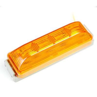 Manufacture Amber LED Truck Trailer Lorry Side Marker Indicator Lights Clearance Lamps 24V 12V