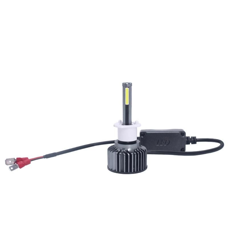 LED Car Light H11 H4 H7 Auto Light 4 Sides LED Headlamp Car Accessories