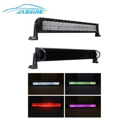 Super Bright 240W LED Light Bar with Wireless Remote Control 5D RGB LED Light Bar