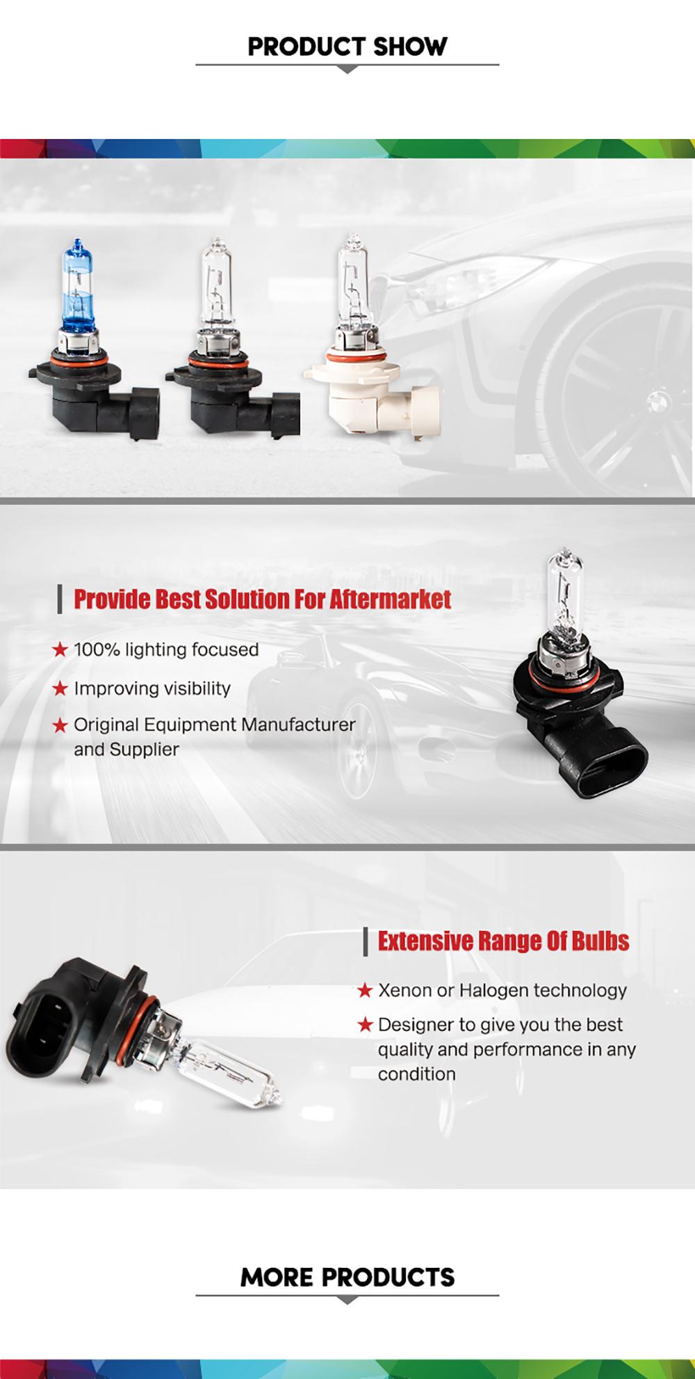 Fagis DOT 9005 Hb3 12V 65W Clear Car Headlight Halogen Bulbs