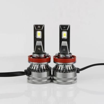 Wholesale Price 6000K Turbo Fan T1 Car LED Headlight H7 H4