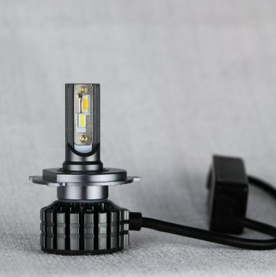 Weiyao V30 LED Headlights Projector 11000lm 55W Focos White H4 Motorcycle Car H4 LED Headlight