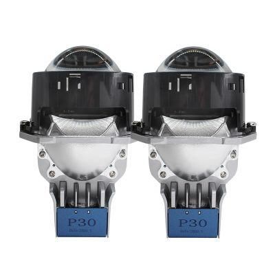 Car Projector Headlight P30 65W LED Car Projector Lights 7500lumen LED Projector Headlight Conversion