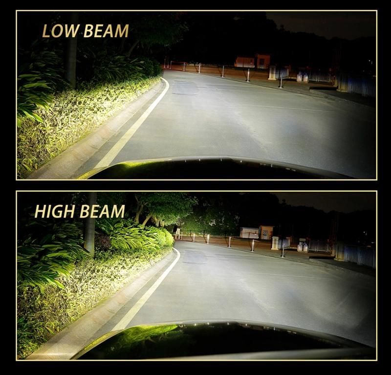 2PCS 6000K H7 LED H4 H1 H8 Hb4 H11 H3 Hb3 LED Canbus 9005 9006 H13 H9 9004 9007 Car Headlight Bulbs 72W 8000lm 12V LED Light