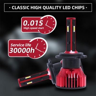 Red Colour Design Auto Body Parts H1h3h4h7h11 Car Head Lamp 9005 9006 LED Headlamp