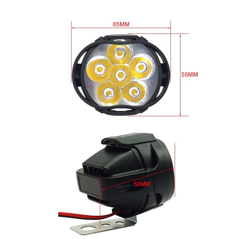 Waterproof Headlight LED Fog Auto Car Driving Work Lights for Motorcycle Offroad Jeep Wrangler Atvs