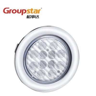 Manufacturer E-MARK DOT Reverse Back up 4 Inch Round 24 Volt LED Truck Light LED Light