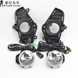 Fit for Toyota RAV4 2019 2020 Car Fog Lamp Assembly Front Bumper Driving Light Auto Hologen Lamp Blubs Accessories