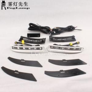 1 Pair Car LED Daytime Running Light Turn 12V DRL Daylight for Toyota Hilux Vigo Champ Forruner 2011 2012