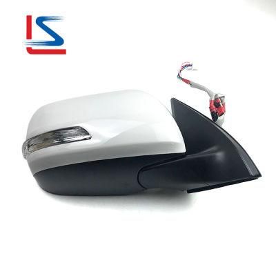 Car Side Mirror for Prado 2010 Mirror Electric Heating LED 7 Lines Rear View Mirrors