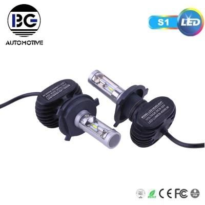 Super Bright LED Headlight Bulb High Low Beam Auto Lighting System S1 9005 9006 H7 H4 LED Car Headlights