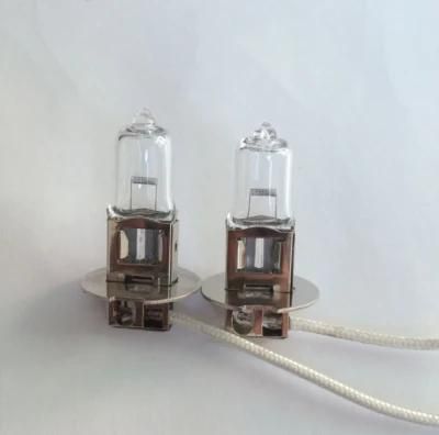 H3 Quartz Glass LED Bulb 6000K Halogen Light
