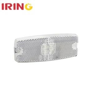 10-30V LED White Front Position Reverse Turn Light for Truck Trailer with E4