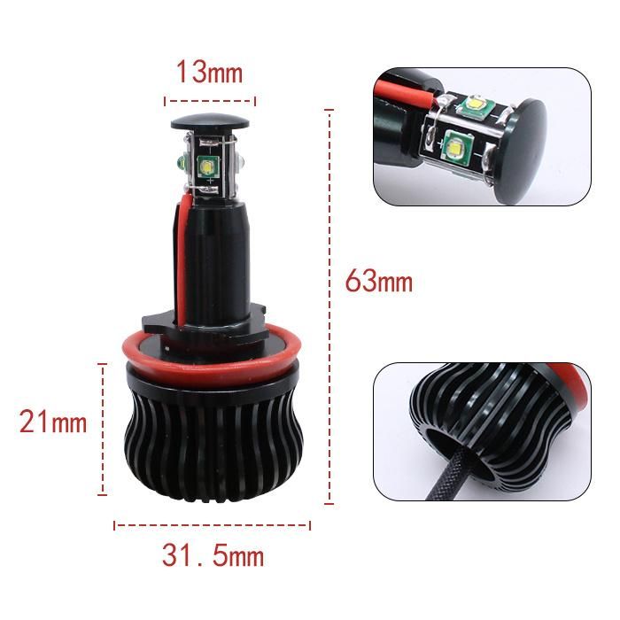 Lightech 6000K Angle Vision with H8 40W Headlight