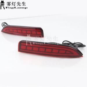 2PCS Rear Bumper Tail Light Driving Lamp Turn Signal Lamp Rear Fog Lamp LED Reflector for Honda Avancier 2017-2020