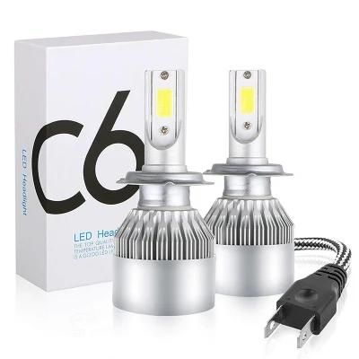 LED Car Headlight H7 H8 H11 9005 Hb3 9006 Hb4 9007 9004 H13 LED Fog Light Bulb 6500K